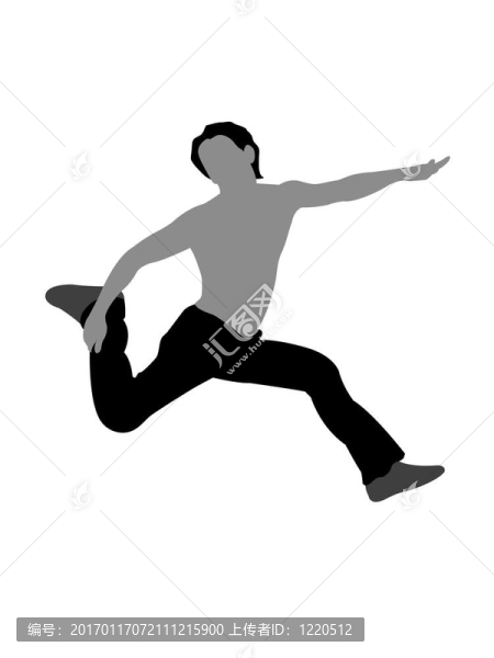 跳男
