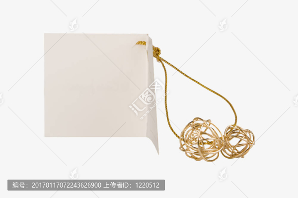 帶金球慶祝的孤立禮品紙標(biāo)簽