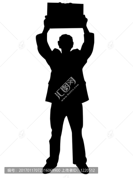 年輕商人拿著他的辦公包