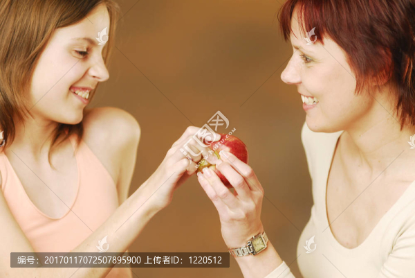 一個母親和她的女兒