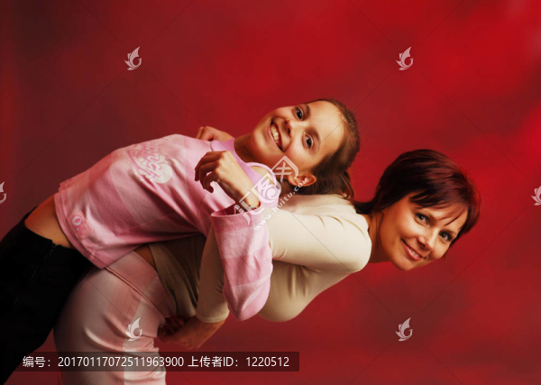 一個母親和她的女兒