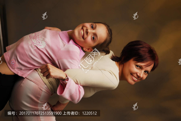 一個母親和她的女兒