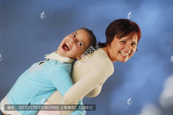 一個母親和她的女兒