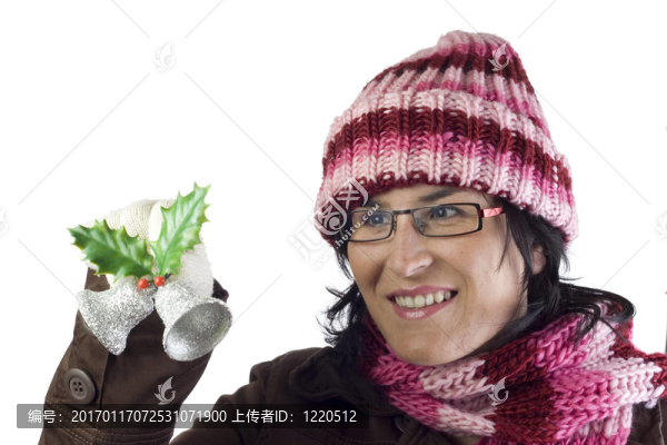 圣誕女孩飾品