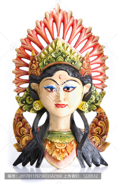 東方印度女神圖