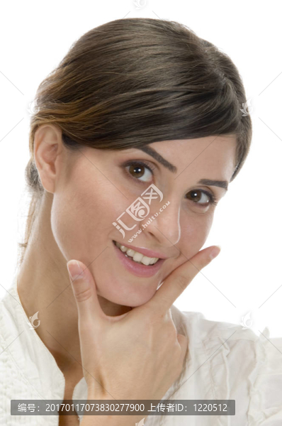 構(gòu)成迷人的女士