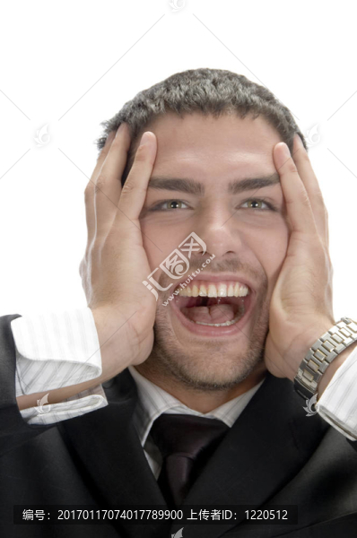 快樂的商人冒充