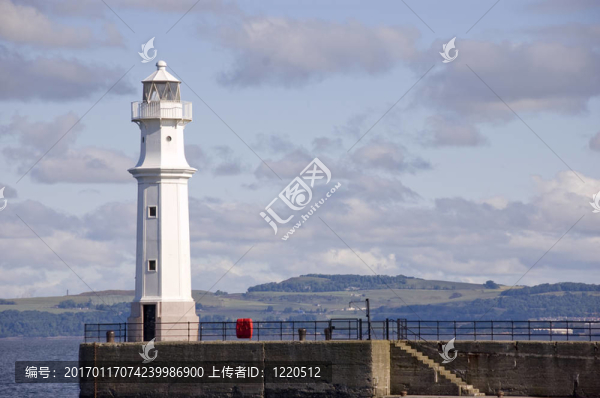 海港入口燈塔