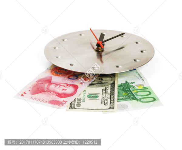 時(shí)鐘上的貨幣