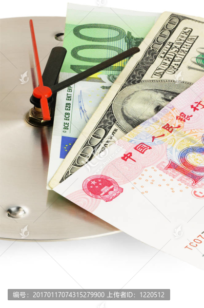 時(shí)鐘上的貨幣