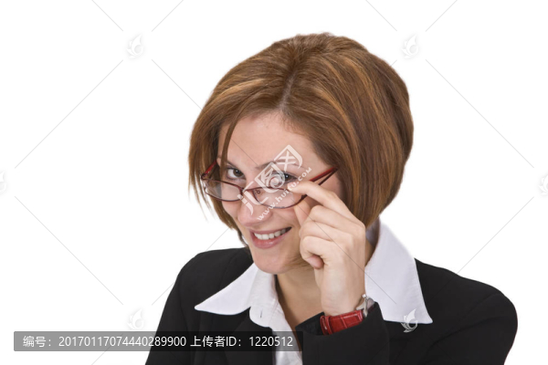 戴眼鏡的女人