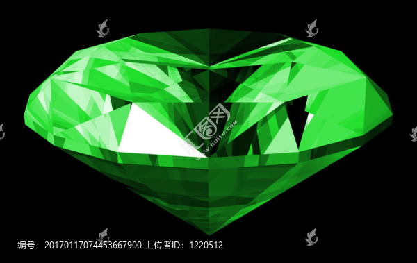 三維翡翠寶石分離
