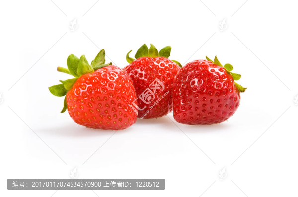 Strawberry白底背景