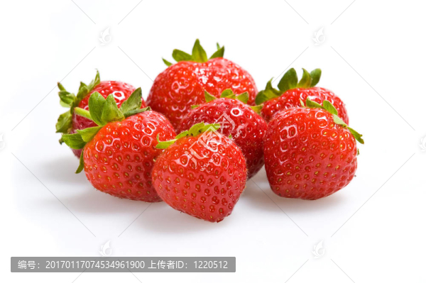 Strawberry白底背景