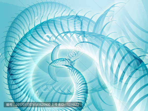 纏繞的螺旋垃圾