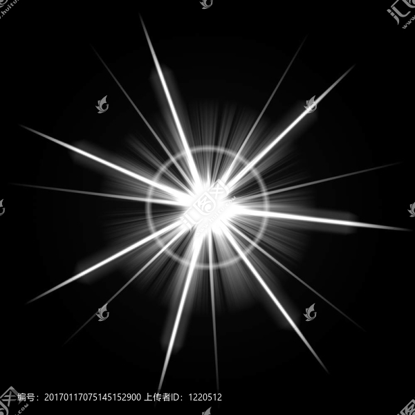 明亮的鏡頭耀斑爆發(fā)