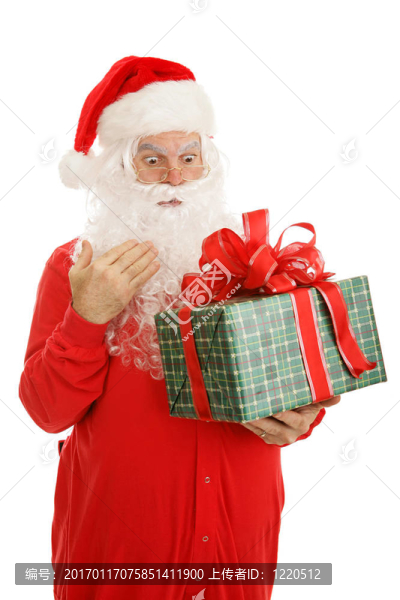 困Santa驚訝的禮物