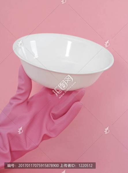 白色的盤子