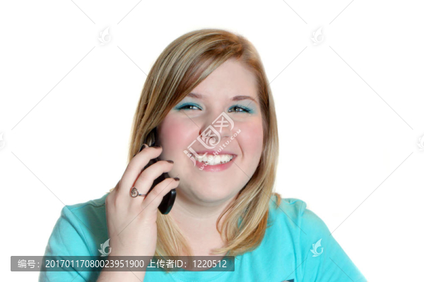 金發(fā)的年輕女子