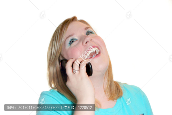 金發(fā)的年輕女子