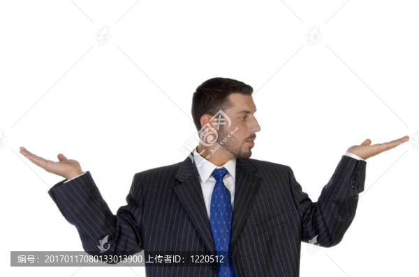 商人在他的掌心