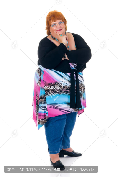 肥胖的女人