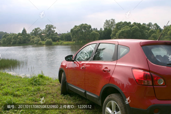 紅色的車