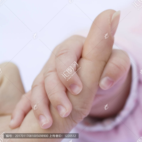 嬰兒的手