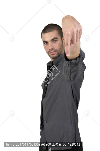 人向下