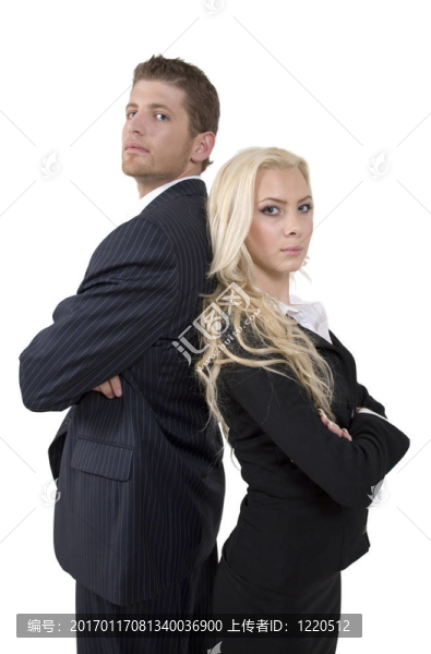 年輕的企業(yè)家夫婦