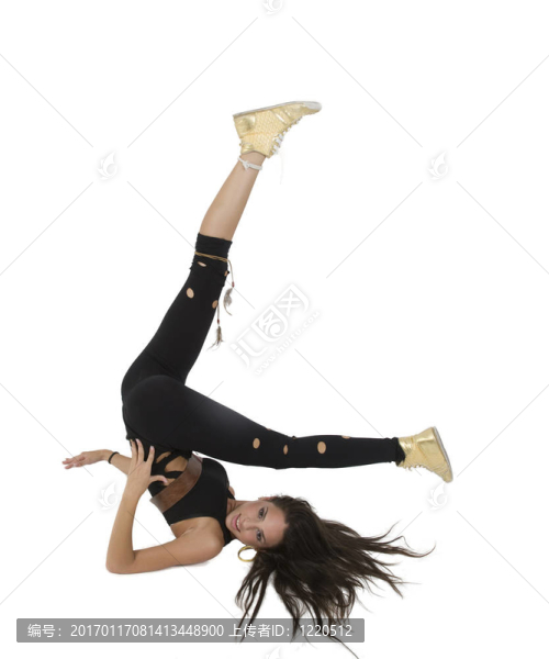 運動魅力的女士