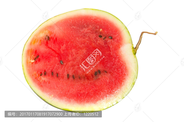 一半的watermelone