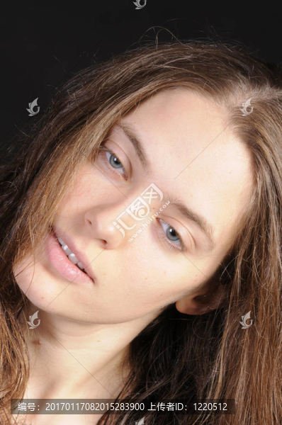 漂亮的俄羅斯女人特寫