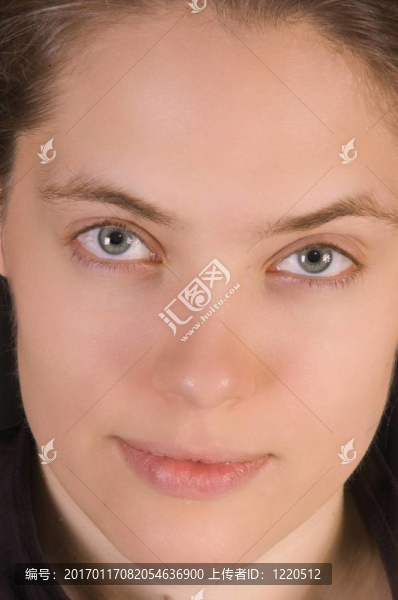 漂亮的俄羅斯女人特寫