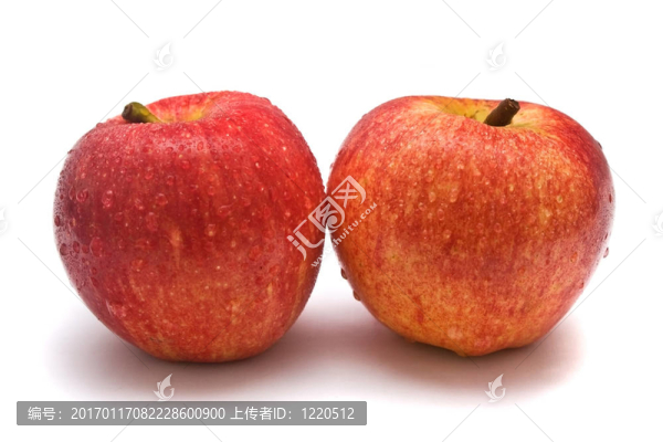 兩個紅蘋果