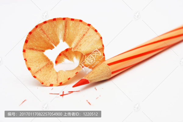 彩色鉛筆和刮