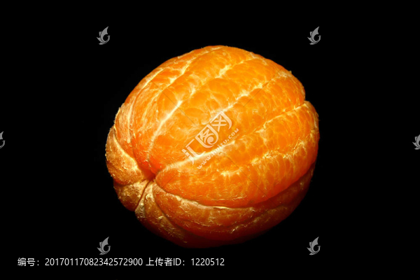 橘子去皮