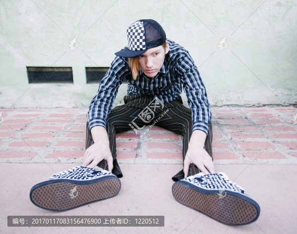 沮喪的Teenage,Boy