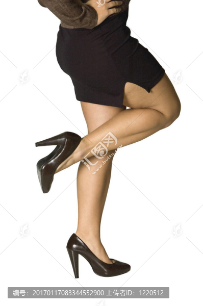 女性的性感的腿
