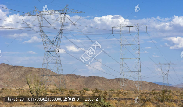 沙漠山電力