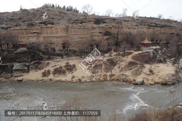 榆林,紅石崖,摩崖,榆溪河