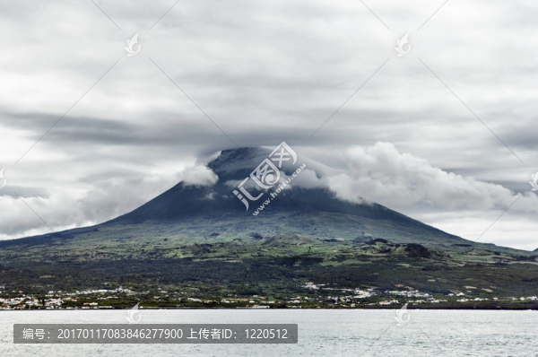 微型火山從海；皮科島；亞速爾群島