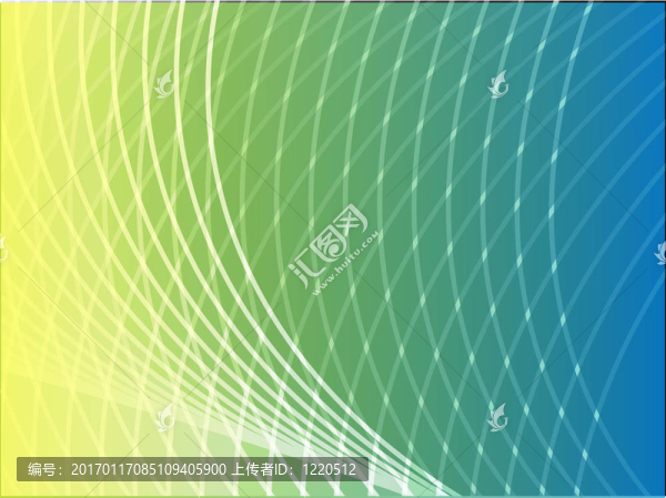 波浪狀的發(fā)光的顏色