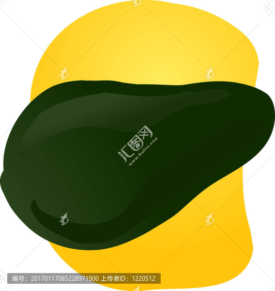 鱷梨的插圖