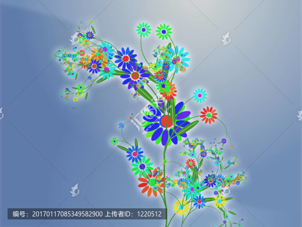 花藝主題設(shè)計(jì)插畫