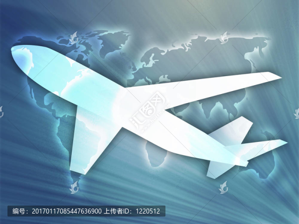 航空旅行的飛機(jī)