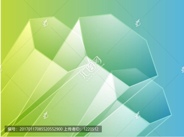 抽象幾何六角設(shè)計(jì)