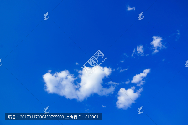 藍(lán)天白云天空背景