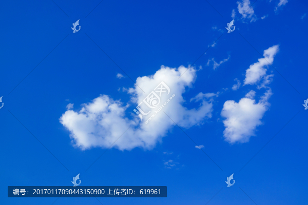 藍天白云天空背景