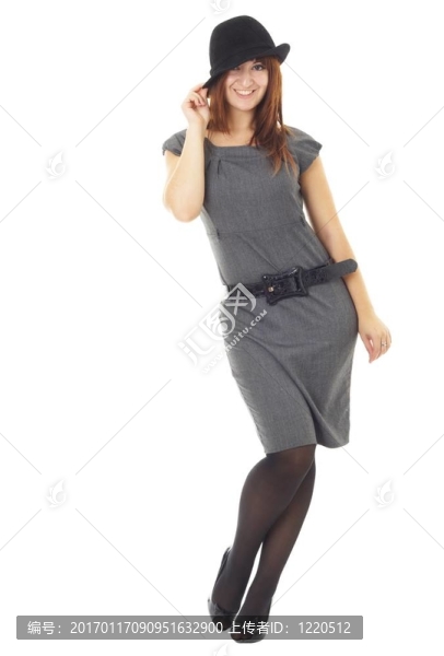 戴帽子的女人